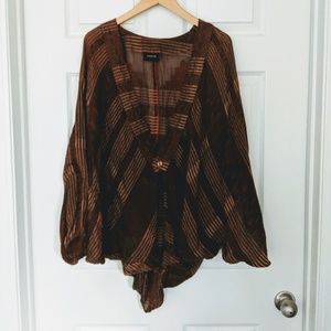 Light cocoon shrug jacket
